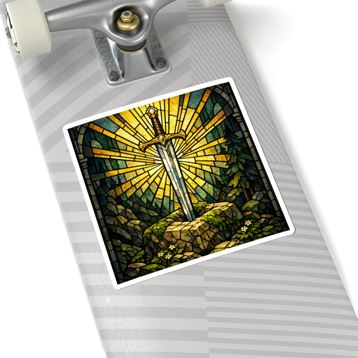 Kiss-Cut Stickers-Sword