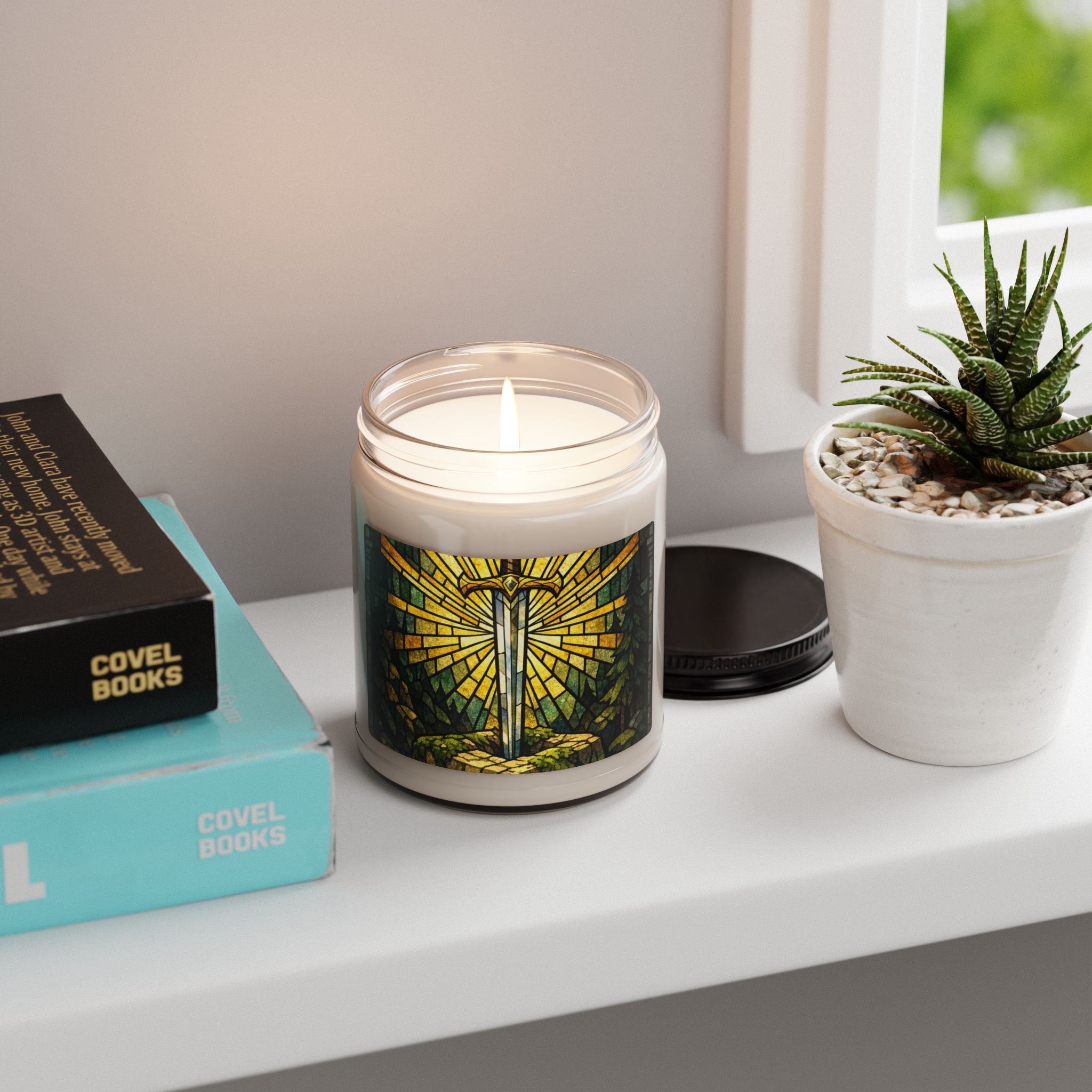 Scented Soy Candle-Sword, 9oz