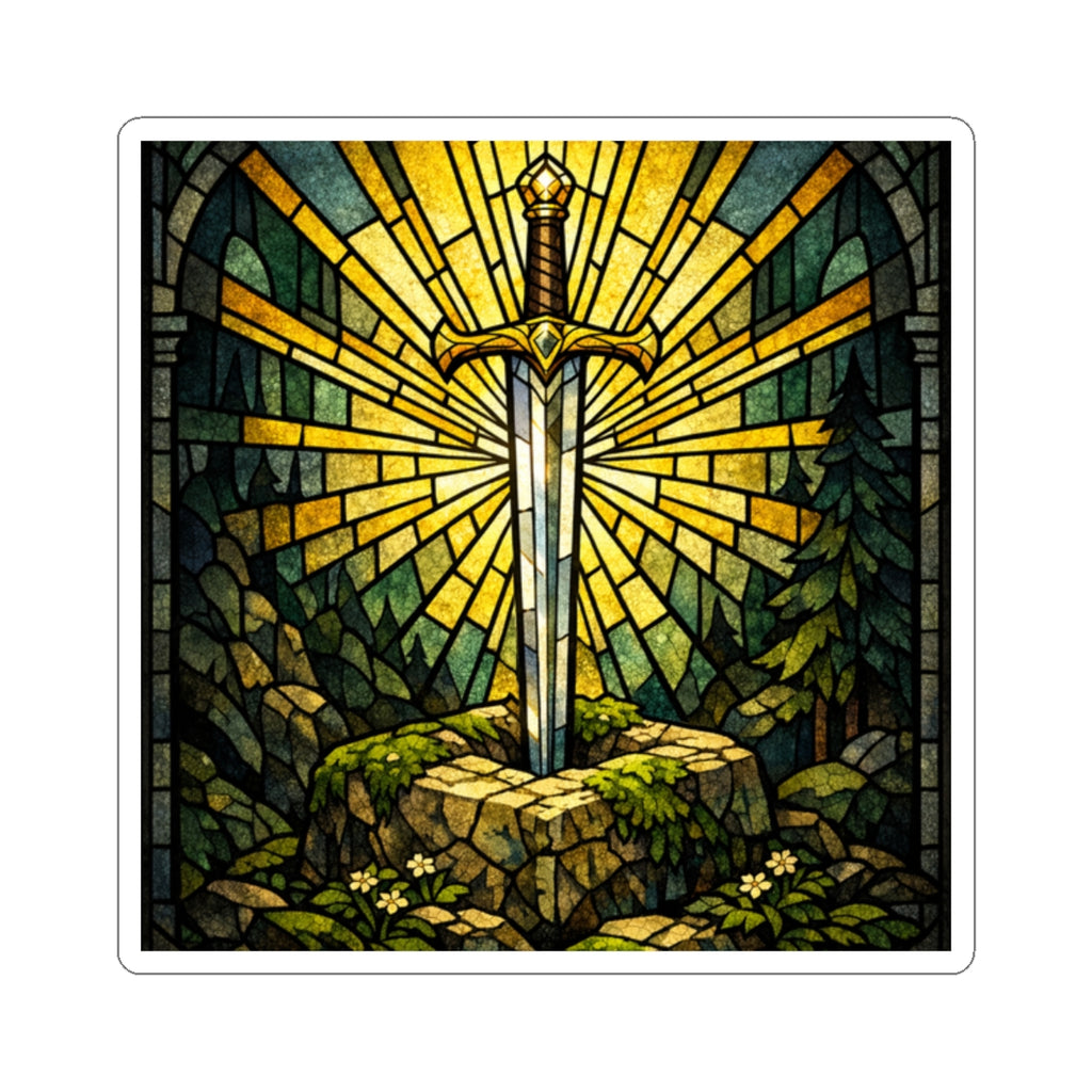 Kiss-Cut Stickers-Sword